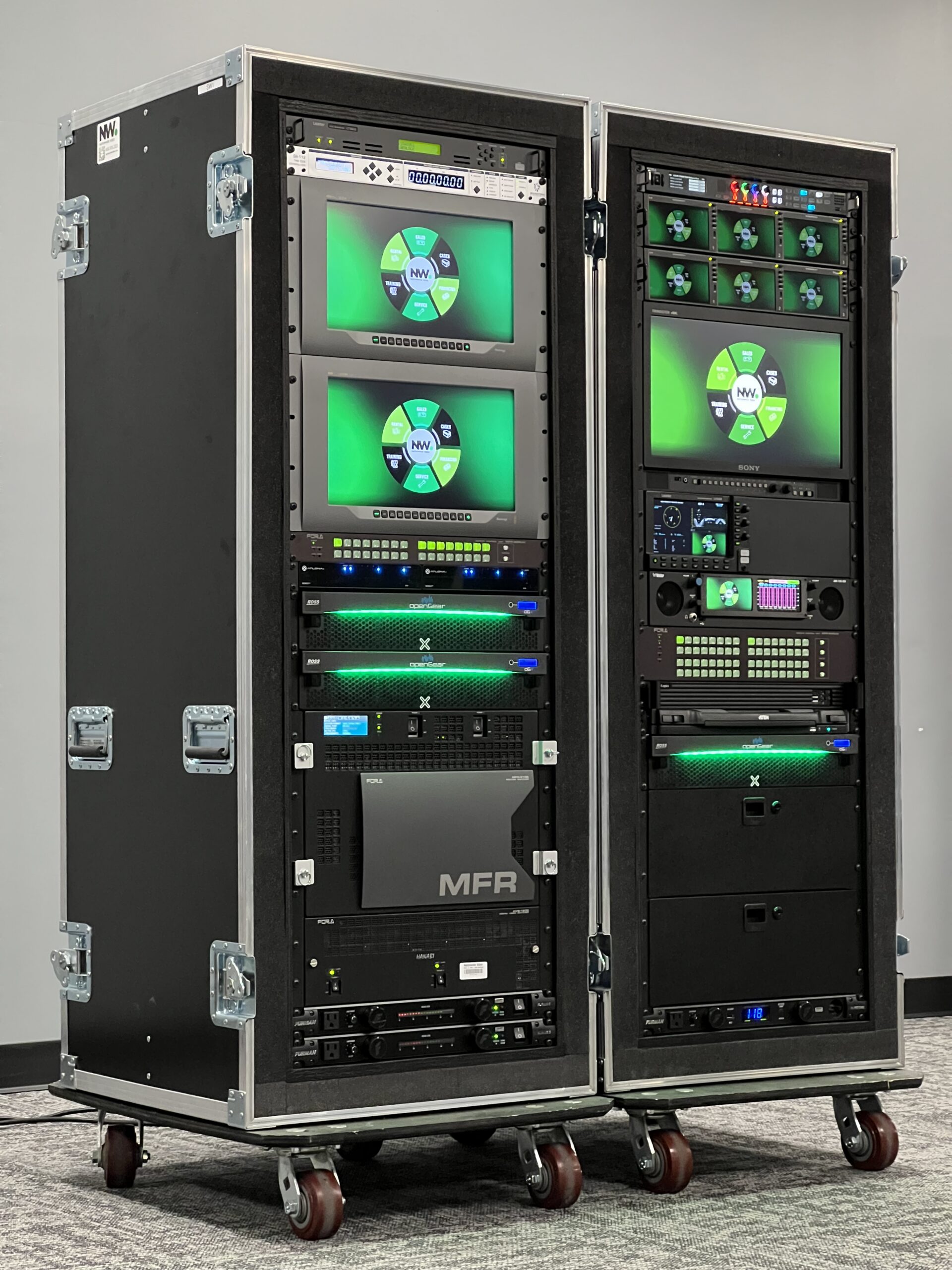 FOR.A 12G Switcher Package (Includes 1 Switching Rack and 1 Engineering Rack and 1 Control Panel) - Image 3