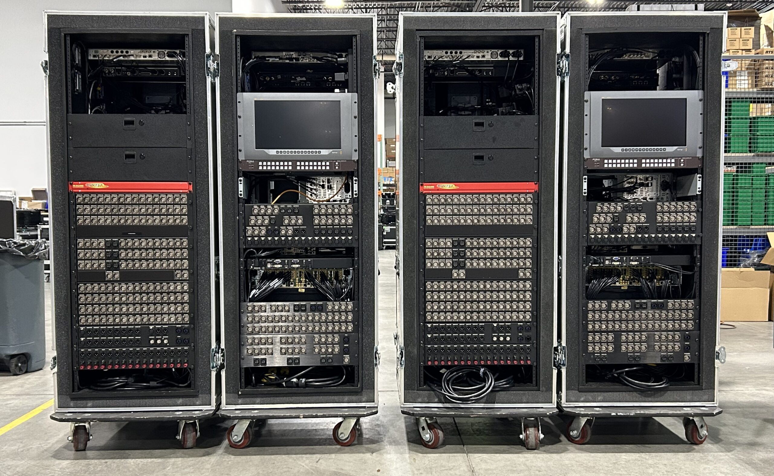 FOR.A 12G Switcher Package (Includes 1 Switching Rack and 1 Engineering Rack and 1 Control Panel) - Image 2