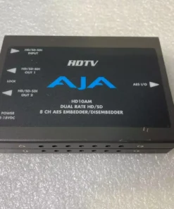 AJA HD10AM Dual Rate HD/SD 8Ch AES Embedder/Disembedder